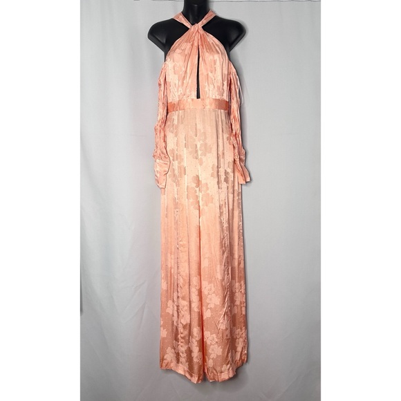 Free People x alice McCall Memory Lane Halter Cold Shoulder Jumpsuit $450 - Picture 5 of 9